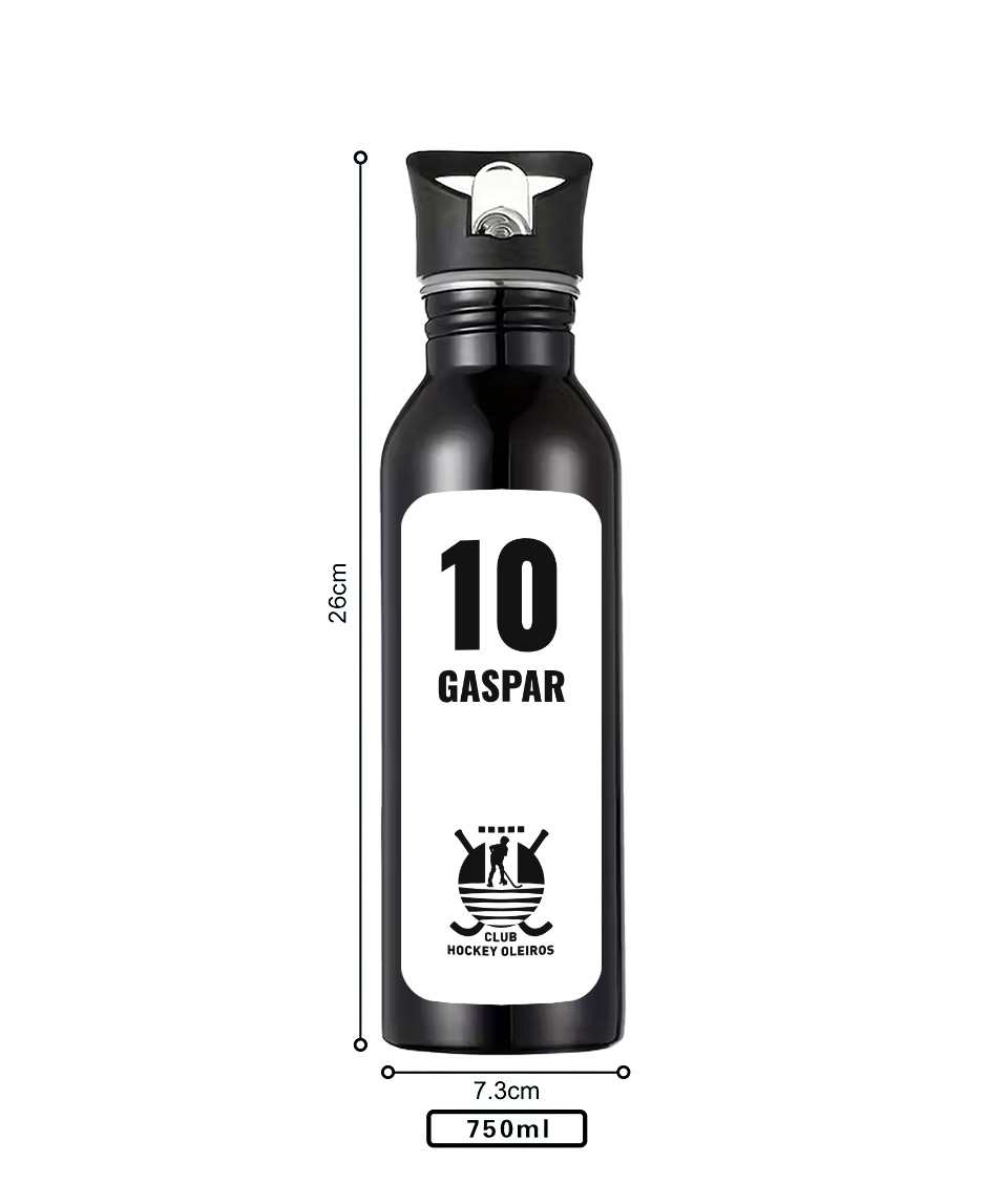 Bidón de auga 1 bidón de auga de 750ml